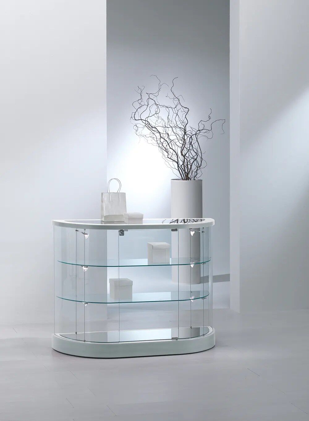 vitrine comptoir - 209mbva-gris-clair