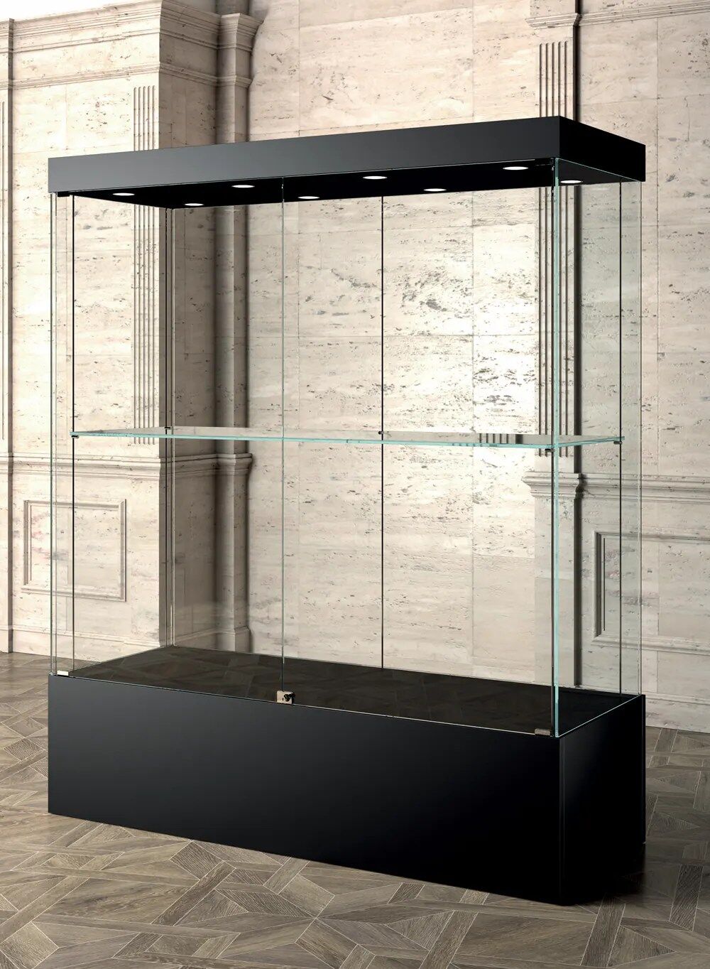 vitrine pour musée - 160va