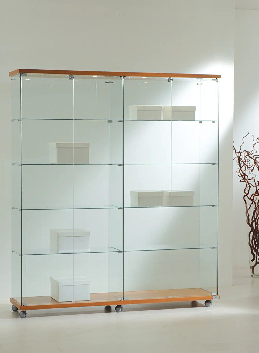 vitrine verre - 16-18lva-cherry