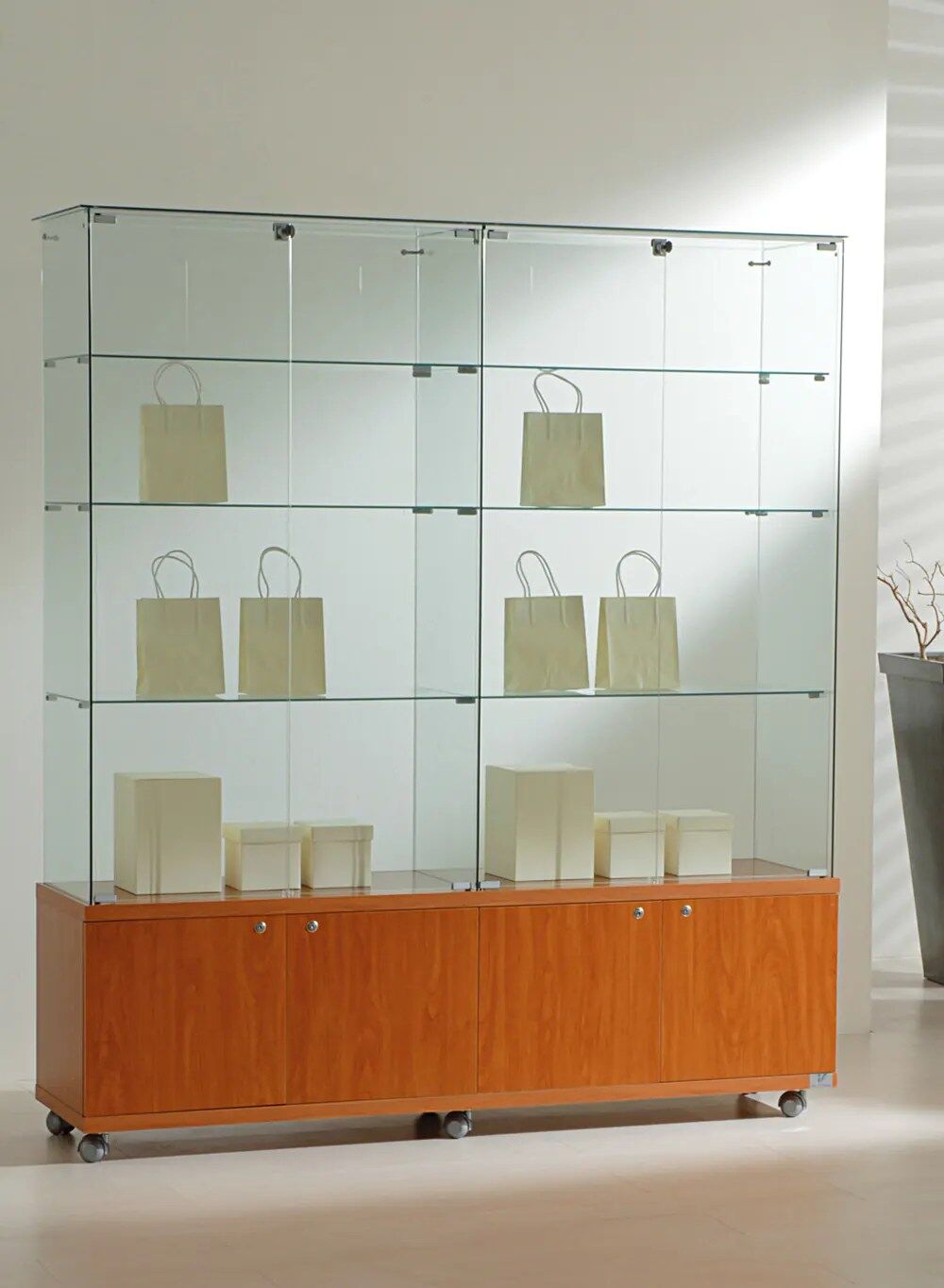 vitrine verre - 16-18mva-cherry