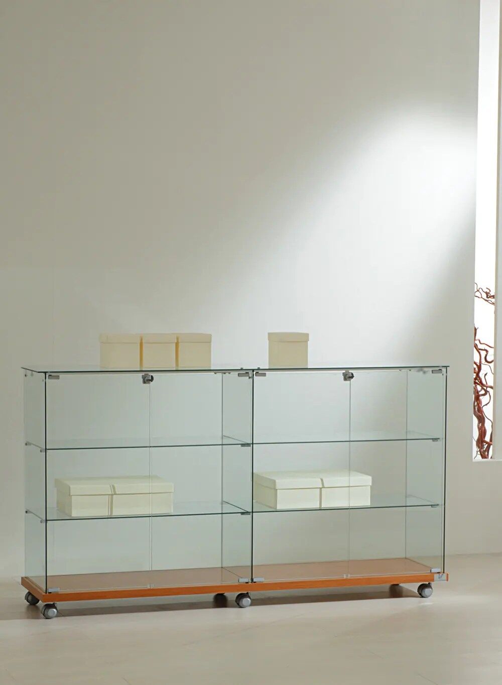 vitrine verre - 16-90va-cherry