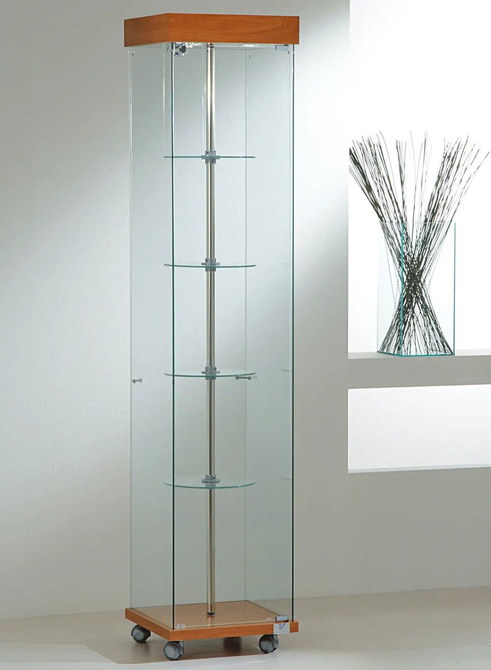 vitrine tournante - 4-18gva-cherry