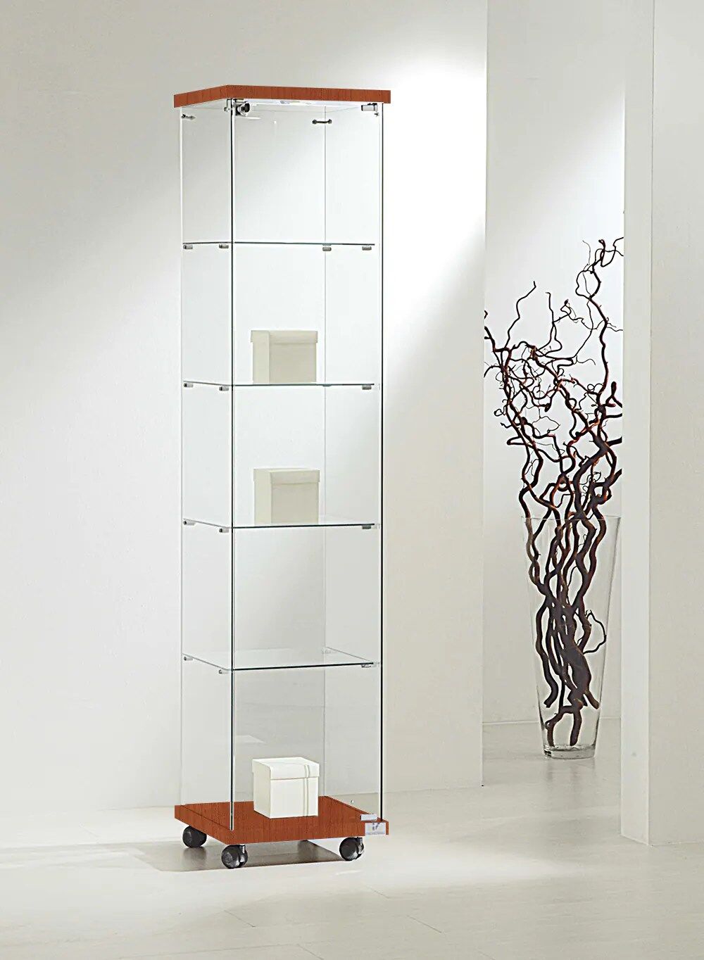 vitrine colonne - 4-18lva-cherry