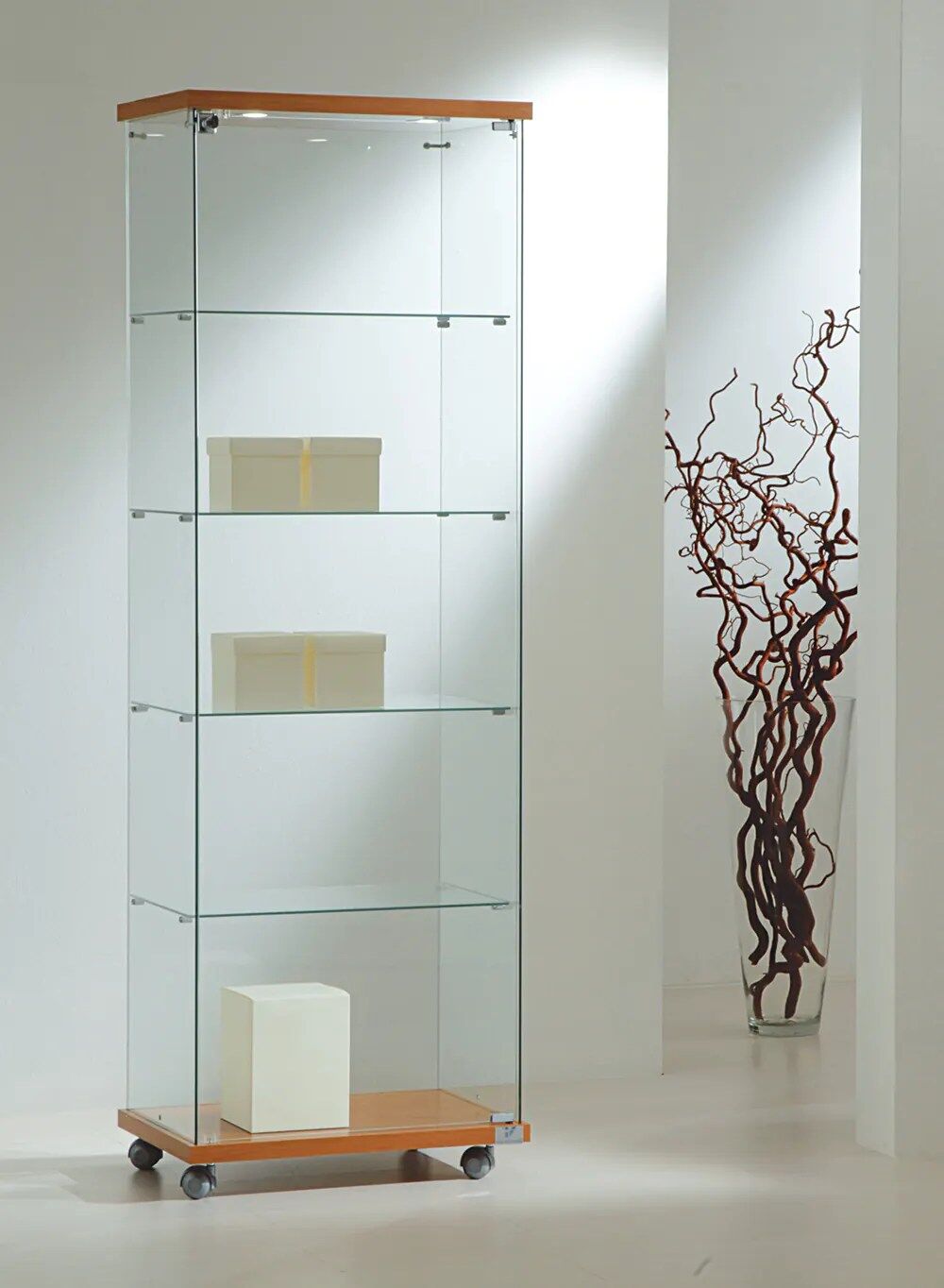 vitrine verre - 6-18lva-cherry