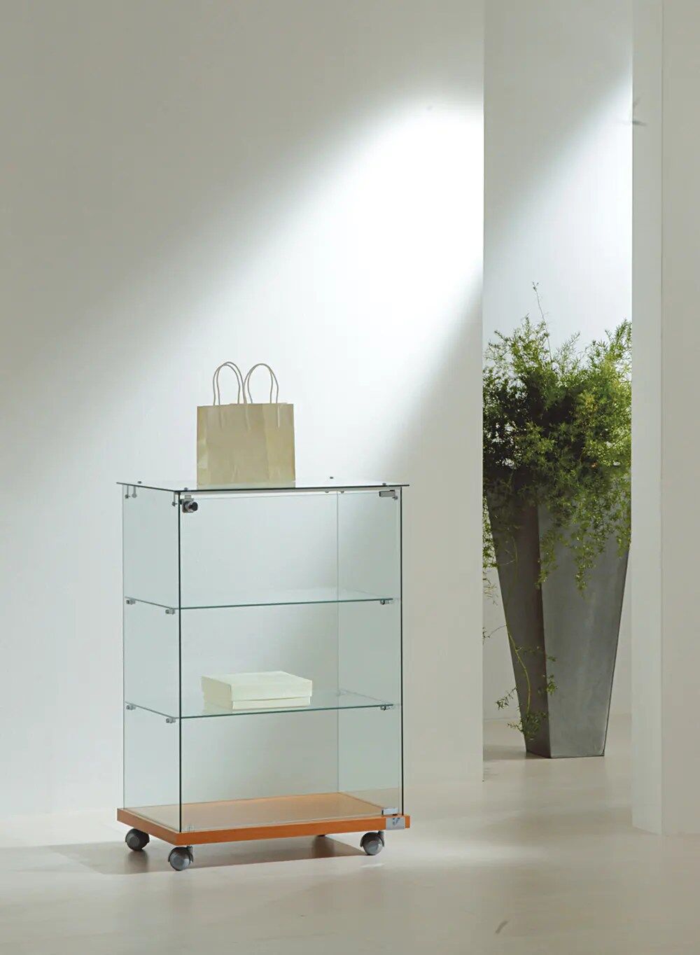 vitrine basse - 6-90va-cherry