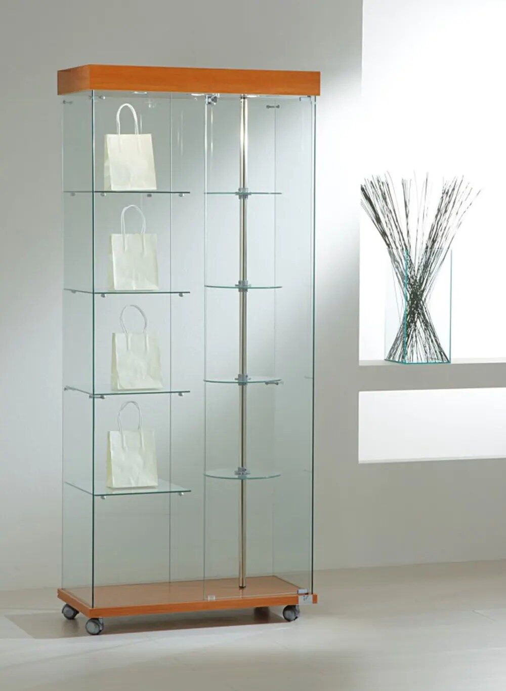 vitrine verre - 8-18gva-cherry