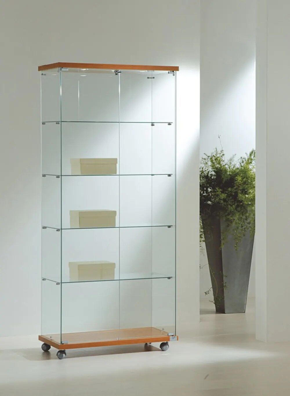 vitrine armoire - 8-18lva-cherry