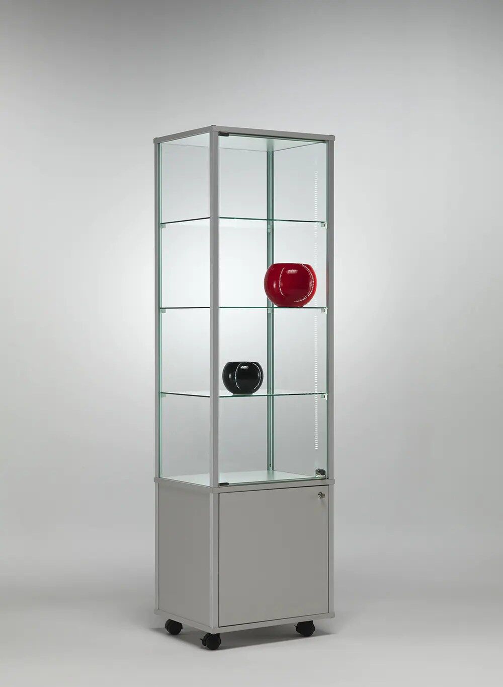 vitrine verre - im5242va-silver-silver