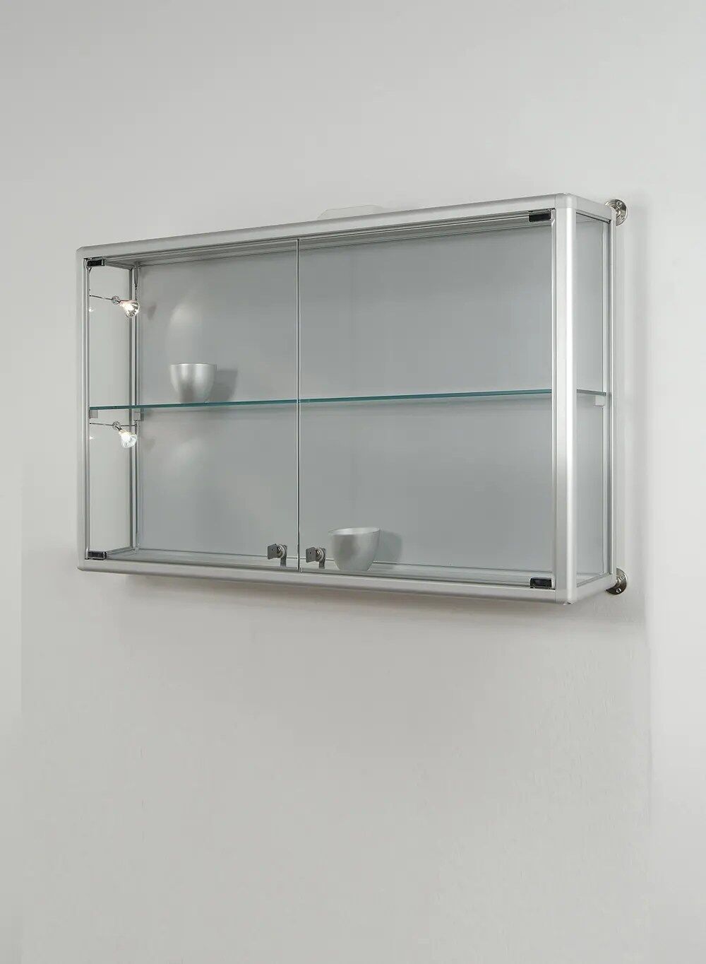 vitrine murale - bp95va-silver
