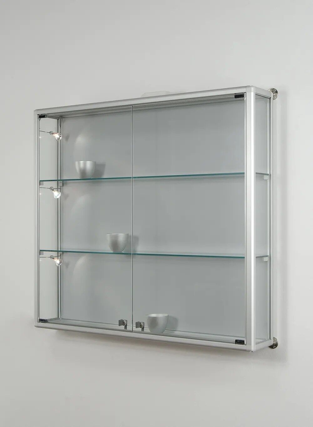 vitrine murale - bp98va-silver