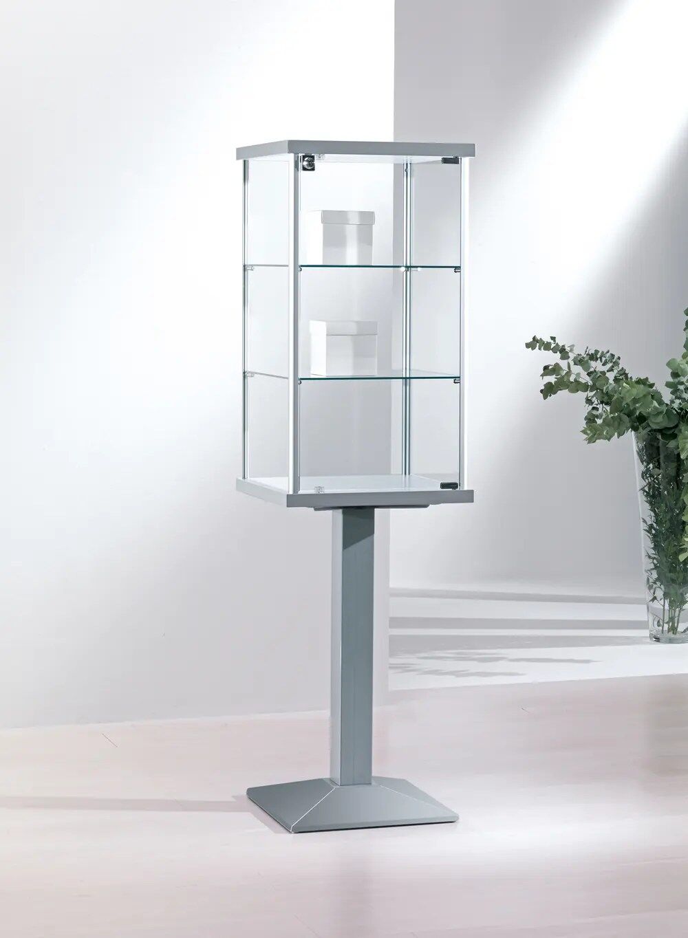 vitrine en verre - 3-pfva-gris-clair