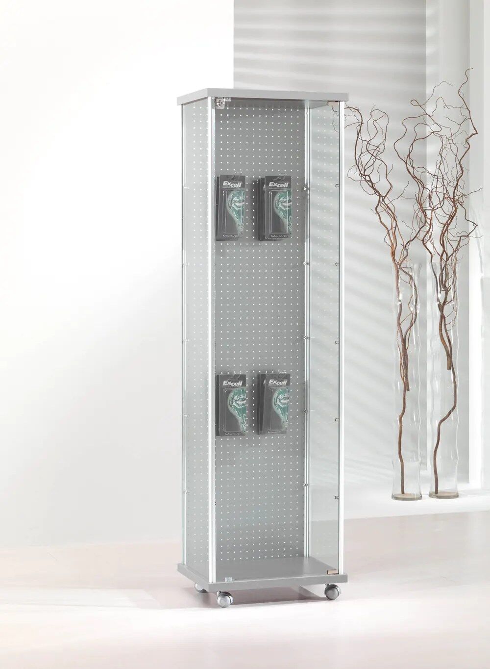 vitrine présentoir - 53-blva-gris-clair