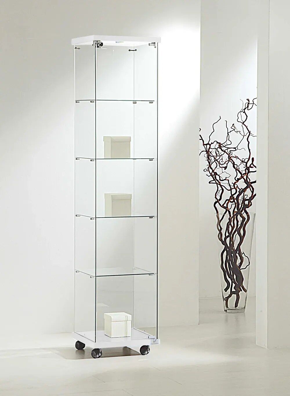 vitrine verre - 4-18leva-blanc