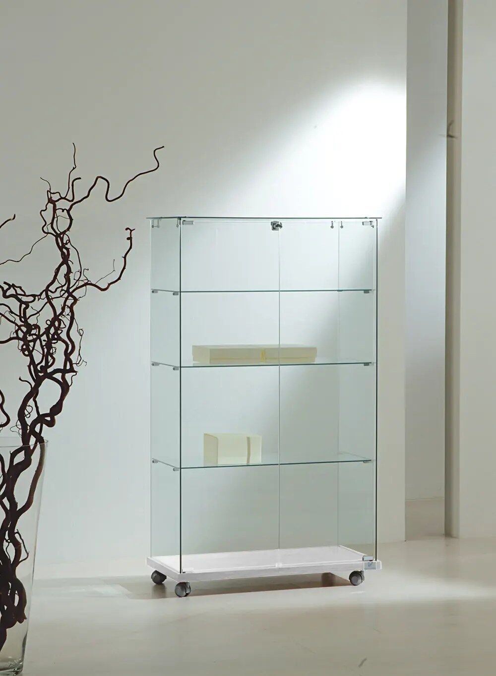 vitrine verre - 8-14eva-blanc