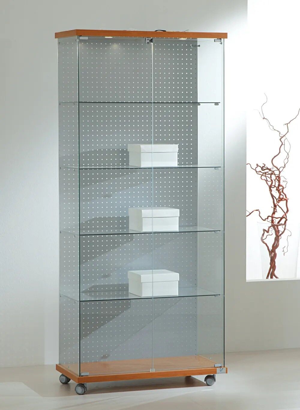 vitrine présentoir - 8-18lbva-cherry